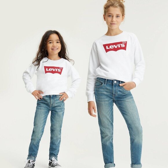 Levi's Girls Slim straight Leg Jean Size 8 Regular 24/22 - Picture 1 of 6